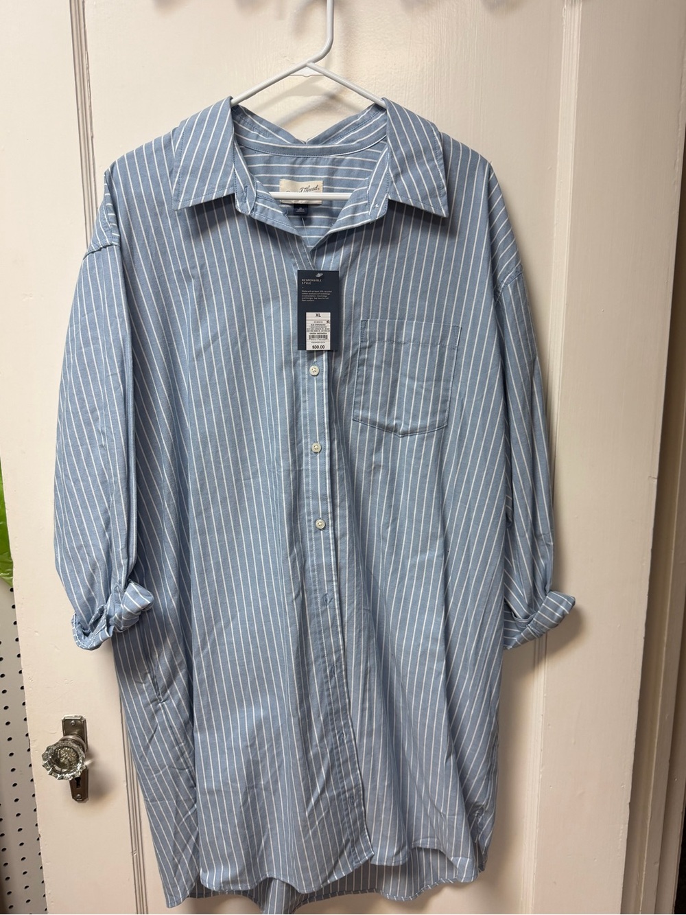 NWT Universal Threads Striped Shirt Dress